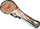Set badminton Allright 30, 2 raketa, 2 shatërvane, portokalli