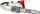 Sharrë elektrike NAC CE18-35-N-H, 1800W, shinë 35cm, e kuqe