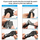 Rrip najloni 4wrist për orë smart, i zi