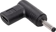 Adapter karikuesi laptopi Akyga AK-ND-C05, USB-C në 3.5 x 1.35 mm, i zi
