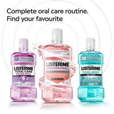 Larës goje Listerine Professional Gum Protection+, 500 ml