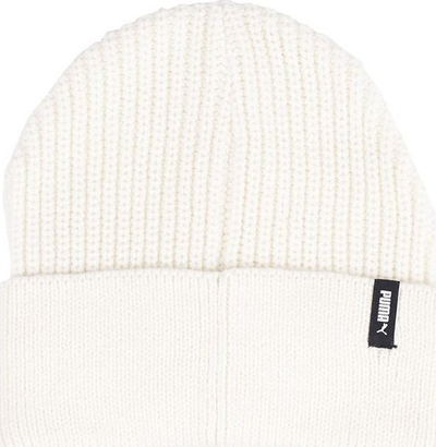 Kapuç beanie Puma Metal Cat 024874 02, akrilik, i bardhë
