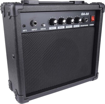 Set kitarre elektrike EG SET GA 20W, kitarë stratocaster, amplifikator 20W, sunburst