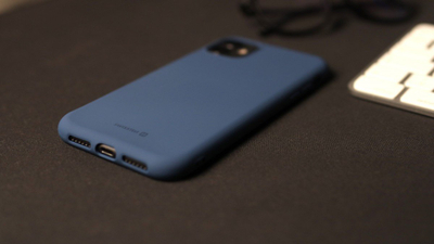 Kapak telefoni Swissten Soft Joy për iPhone 17 Air, silikon, blu