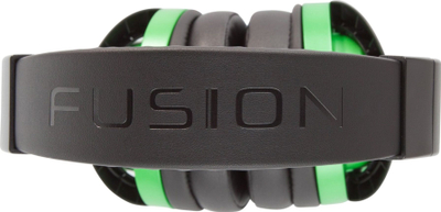 Гејминг слушалки PowerA FUSION, со микрофон, со кабел 3.5 mm, зелено-црни