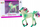 Figurë koleksionuese LEAN Toys Small Unicorn, 8 cm, jeshile