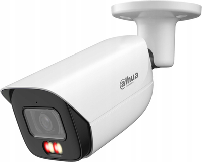 Kamerë IP Dahua IPC-HFW3849E-AS-IL-0280B, 8MP 4K, 2.8mm, IR 30m, e bardhë