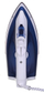 Hekur me avull Singer SteamChoice 3.0, 2600W, taban inox, blu e bardhë