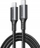 Kabllo Ugreen USB C në USB C, 1m, 60W, e zezë