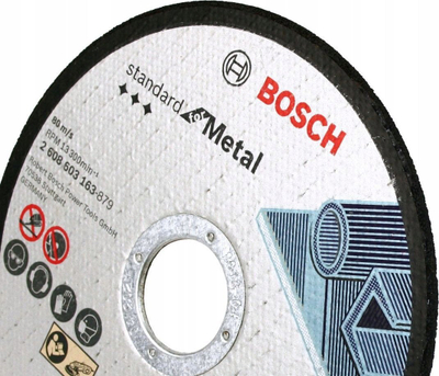 Disk prerës për metal Bosch Standard for Metal 115mm, trashësi 1.6mm