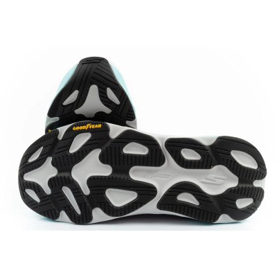 Këpucë sportive Skechers Max Run Slip Ins, me rrjetë që merr frymë, me shollë të butë amortizuese, gri
