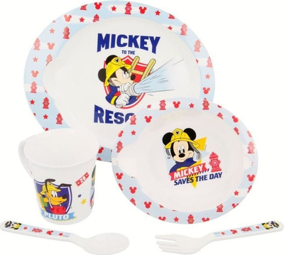 Set enësh për beba Stor Mickey Mouse ST-44079, 5 copa, për mikrovalë, shumëngjyrësh