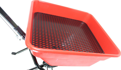 Shpërndarës plehu Turfmaster XBIPS50, 50 kg, rrotullues, i kuq