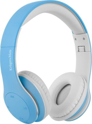 Kufje pa tela Kruger&amp;Matz Street Kids KM0656, Bluetooth, për fëmijë, blu