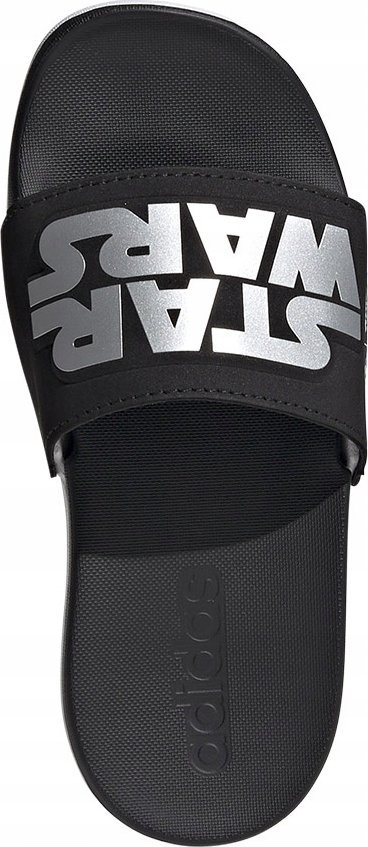 Shapka për kalamoj Adidas Adilette Comfort Star Wars, slip on, të zeza