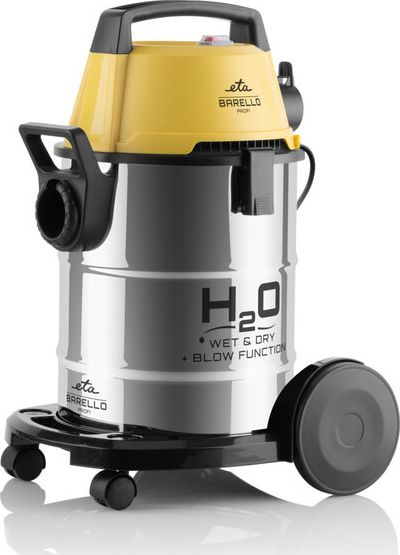 Fshesë me korrent ETA Barello 6222 90000, 1400W, 17L inoks, e verdhë me të zezë