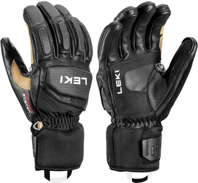 Doreza ski Leki Griffin Pro 3D, PrimaLoft, Trigger 3D, e zezë bezhë
