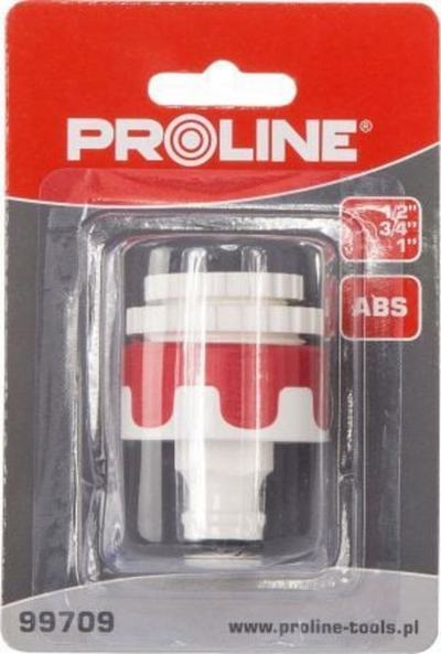 Konektor uji PROLINE THR PROFIX 99709, fije e brendshme 1" 3/4" 1/2", plastik, gri