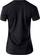 Bluzë sportive për gra Martes Lady Basic, mëngë të shkurtra, madhësia 3XL, e zezë