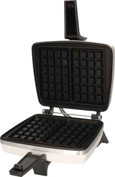 Aпарат за вафли Dezal 301.7 Profi, 1300W, XL, бел