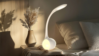 Lampë tavoline Activejet AJE-RAINBOW 2, 7W LED, 430lm, e bardhë