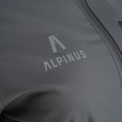 Xhaketë softshell për femra Alpinus Transitional, rezistente ndaj erës, me kapuç, ngjyrë grafit