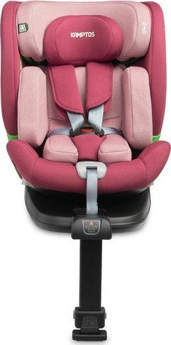 Sedilje makine Caretero Kamptos I-Size, ISOFIX, rrotullim 360°, rozë e errët