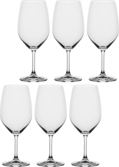 Kupa vere La Porcellana Bianca Novello Bordeaux, 620ml, qelq transparent