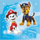 Puzzle për kalamajt Dodo Paw Patrol 3 në 1, 3 puzzle, 20 x 20 cm, shumëngjyrëshe