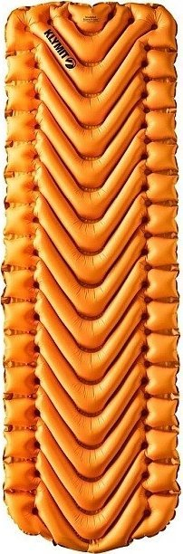 Dyshek kampingu Klymit Insulated Static V Lite, super i lehtë, 4 sezone, portokalli