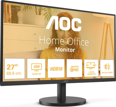 Monitor AOC B3 U27B3M, 27\", 4K Ultra HD, i zi