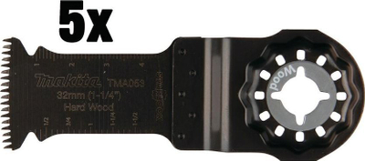 Teh sharrë plunge Makita TMA053 Starlock, 32mm, BIM, i zi
