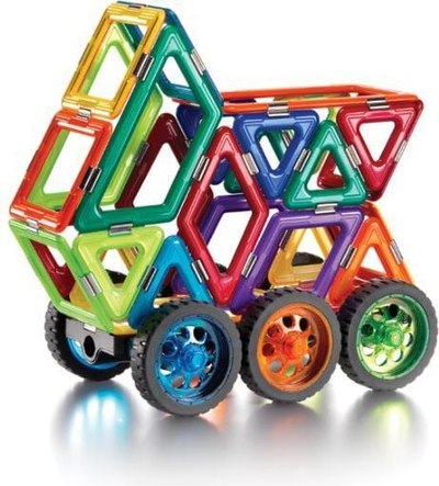 Магнетски градежен сет SmartGames Geosmart Space Truck, 5+, повеќебоен
