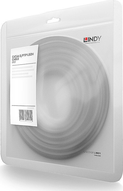 Kabllo rrjeti Lindy 47688, Cat7 S/FTP, 1m, gri