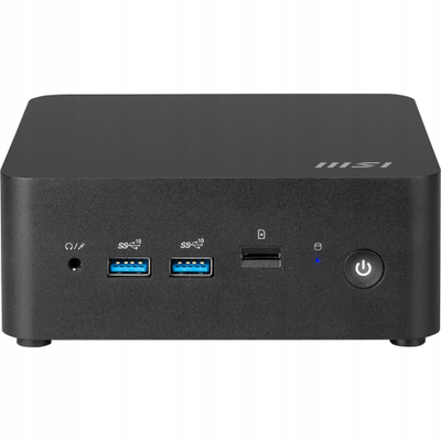 Mini PC MSI Cubi NUC 1MG-023DE, Intel Core 3 100U, 8GB RAM, 256GB SSD, i zi