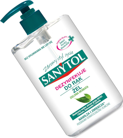 Xhel dezinfektues për duar Sanytol, 250ml, antibakterial