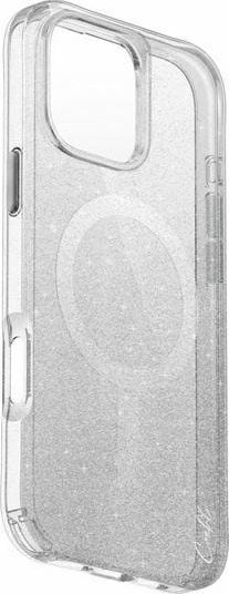 Mbulesë telefoni Uniq Coehl Lumino për iPhone 16 Pro 6.3", magnetike MagSafe, argjend me shkëlqim
