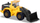 Set lodrash ndërtimi Majorette Volvo Construction Series, 5 makina pune, metal die-cast, verdhë e zezë