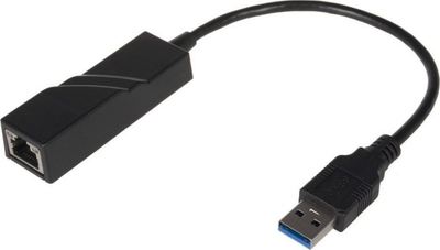 Adaptues rrjeti PremiumCord KUETHERNET3, USB 3.0 në RJ45, 1000 Mbps, i zi