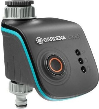 Интелигентен сет за наводнување Gardena Smart Water Control 19103, управување преку апликација, безжичен
