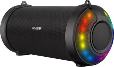 Bokse portabël Denver BTG-212, Bluetooth, LED, i zi