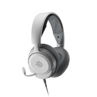 Kufje gaming SteelSeries Arctis Nova 1P, me kabllo, mikrofon që ul zhurmat, gri