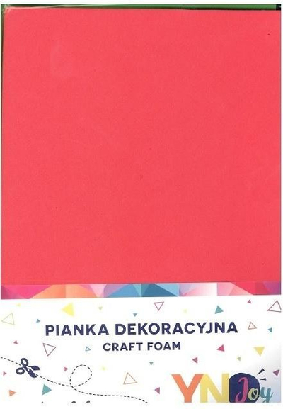Shkumë dekorative Interdruk NC-001 YNJ Joy, set 8 ngjyra, për punime artizanale