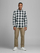 Këmishë Jack & Jones JJEGINGHAM, e bardhë/zezë