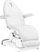 Karrige kozmetike elektrike Sillon Basic 3 Act Swivel, me telekomandë, rrotulluese, e bardhë