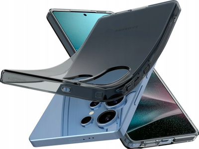 Масица за телефон Spigen Liquid Crystal, Samsung Galaxy S25 Ultra, проѕирна Space Crystal