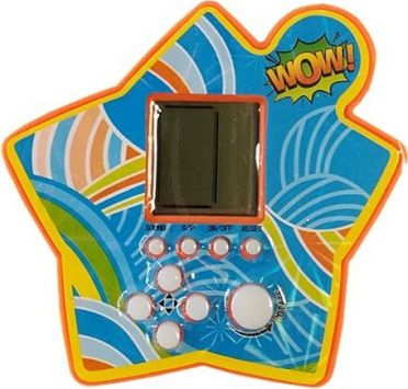 Lojë elektronike xhepi Lean Sport Tetris Star, formë ylli, për kalamaj 3+, shumëngjyrëshe
