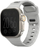 Rrip dore Uniq Stride për Apple Watch 42/44/45/49 mm, gome FKM, gri