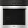 Furrë Miele H 7162 B, e argjendtë/zezë
