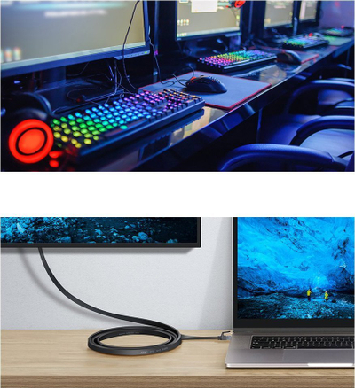 Kabllo interneti Baseus Cat6 RJ45, 2m, Gigabit, e zezë